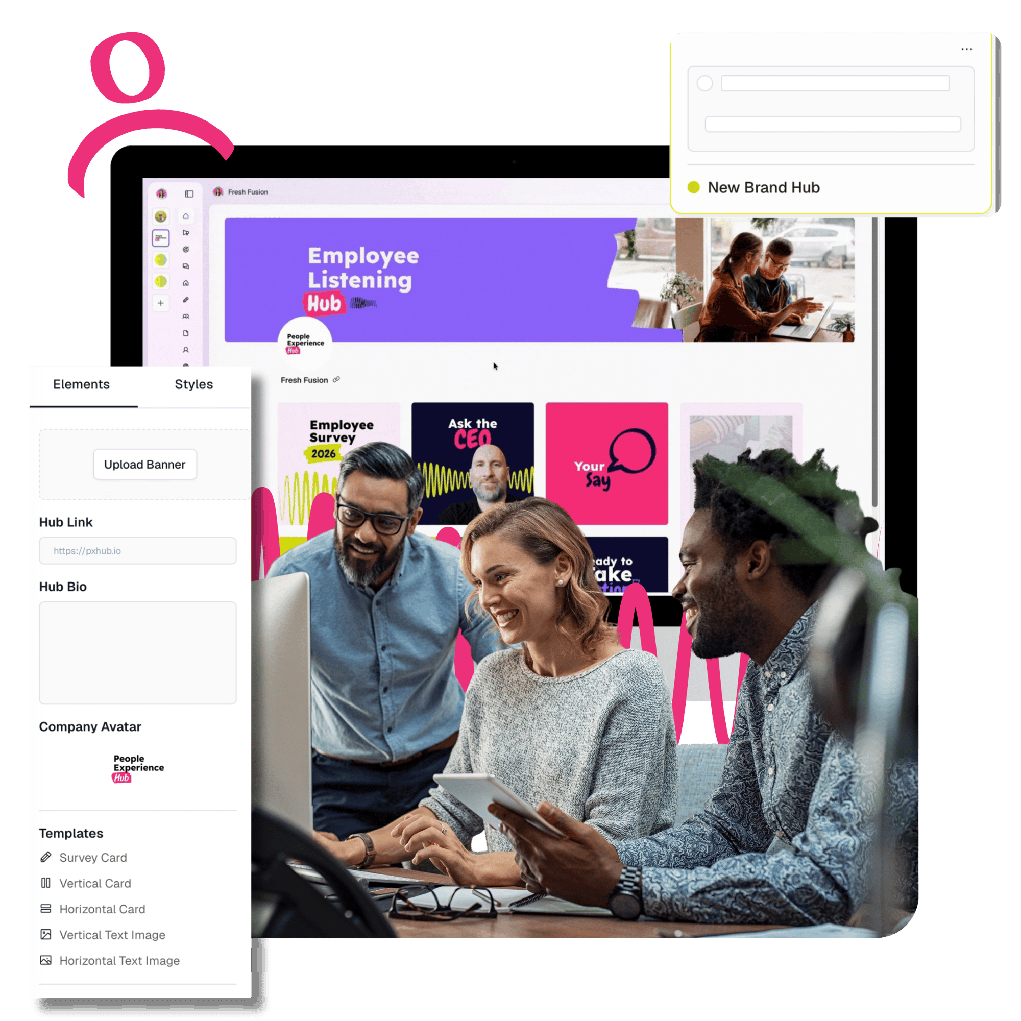 Hub builder website square image Hub builder website square image