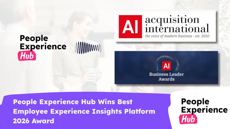 People Experience Hub Wins Best Employee Experience Insights Platform 2026 Award
