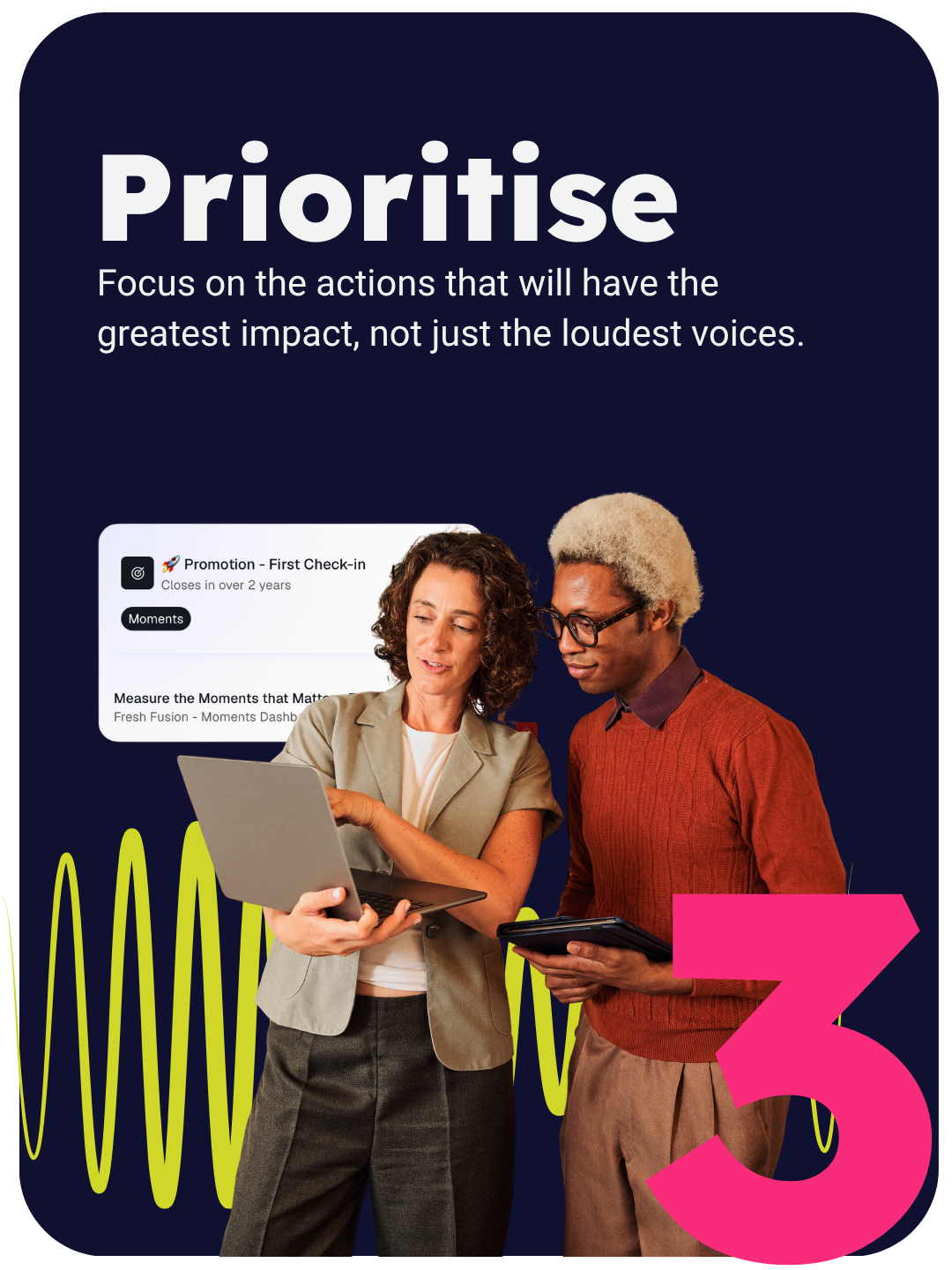 3 Prioritise 3 Prioritise